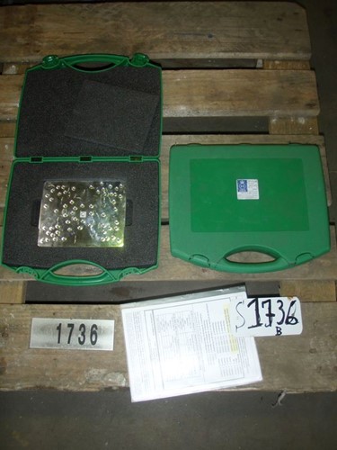 Box with calibration plate for hardness tester UKAS CALIBRATION